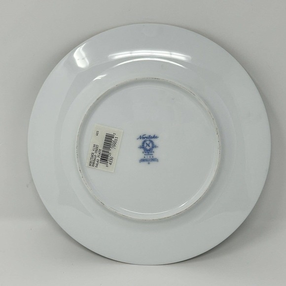 Noritake Emerald Crest 8 1/4" Salad Plate ** New w/ Sticker ** Discontinued - Picture 11 of 16